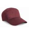 RC002X Result Advertising Cap Burgundy colour image
